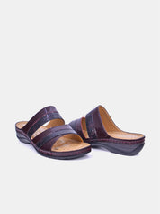 Mynaal Women's flat sandal- 88909-61 -Maroon