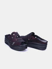 Mynaal Women's platform sandal- 2513-21 -Maroon