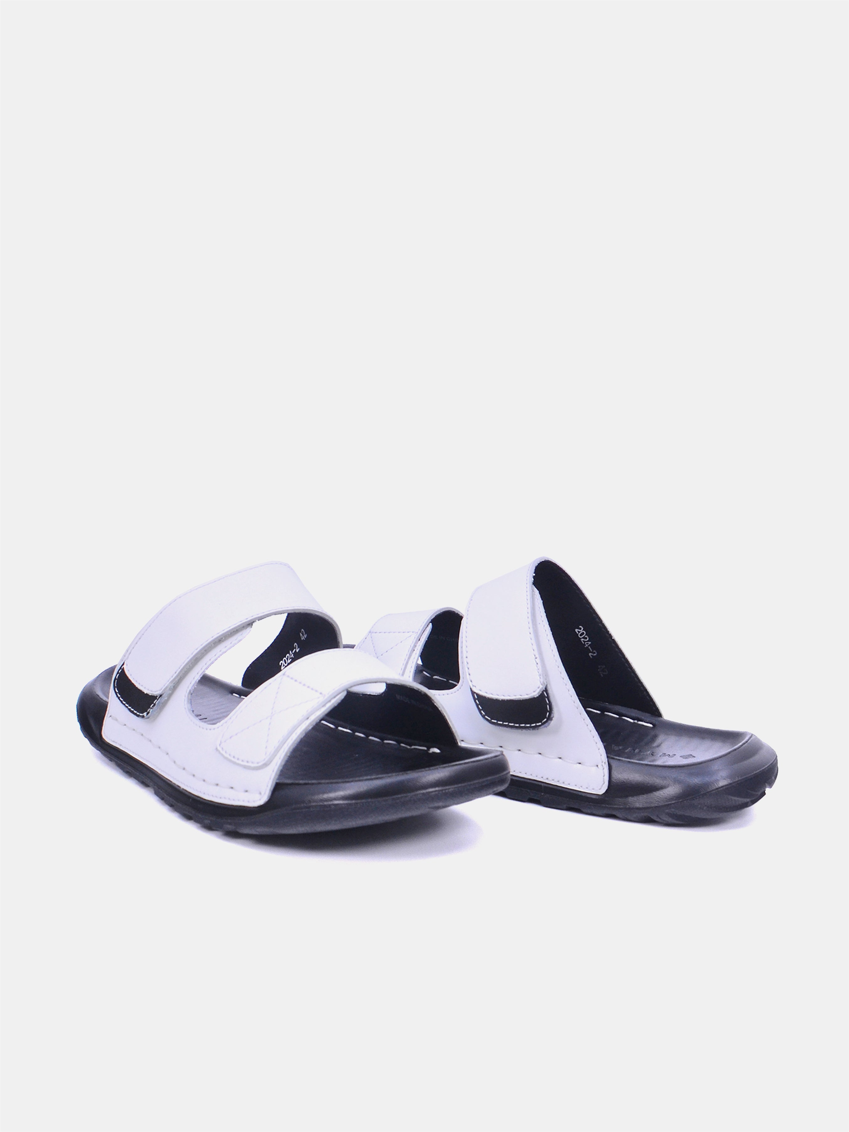 Mynaal Men's flat sandal -  2024-2  - White