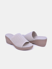 Mynaal Women's wedge heel sandal-23AWZ764-Beige