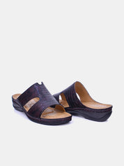 Mynaal Women's flat sandal- 88909-63 -Maroon