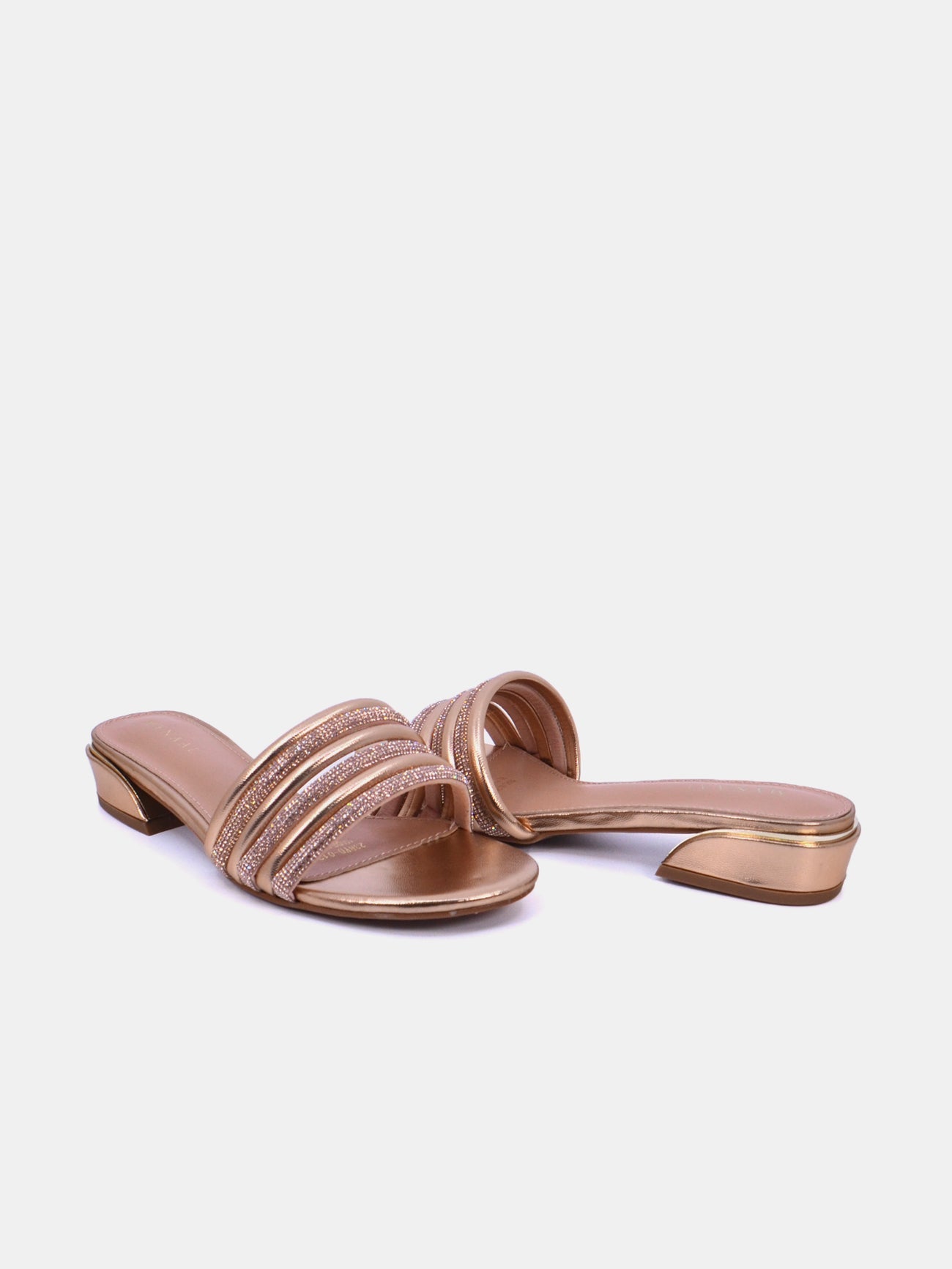 Mynaal Women's flat sandal-23BYD012-Gold