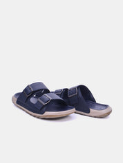 Mynaal Men's flat sandal -  23218-2  - Navy