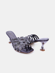 Mynaal Women's spool heel sandal-15C8618-1185-Gray