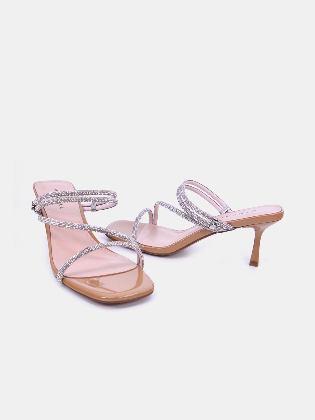 Mynaal Women's pencil heel sandal-18F8845-10-Beige