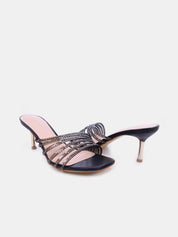 Mynaal Women's pencil heel sandal-2GA1905-005-Black