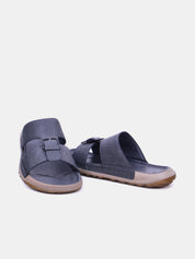 Mynaal Men's flat sandal -  23218-3  - Gray
