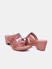 Mynaal Women's block heel sandal- 114RJ217 -Pink