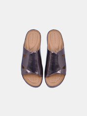 Mynaal Women's flat sandal- 88909-62 -Gray