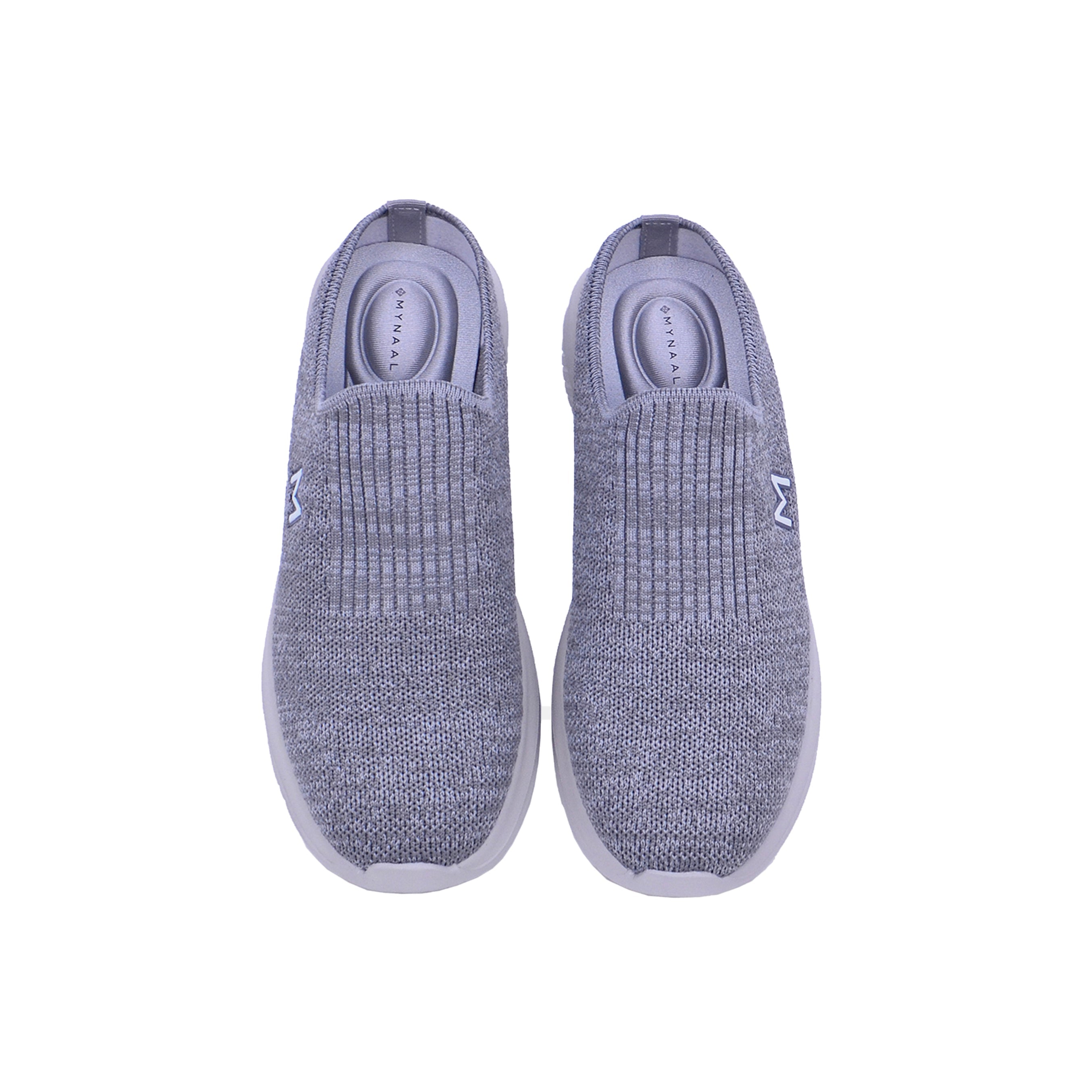 Mynaal Women's flat sandal-8052-Gray