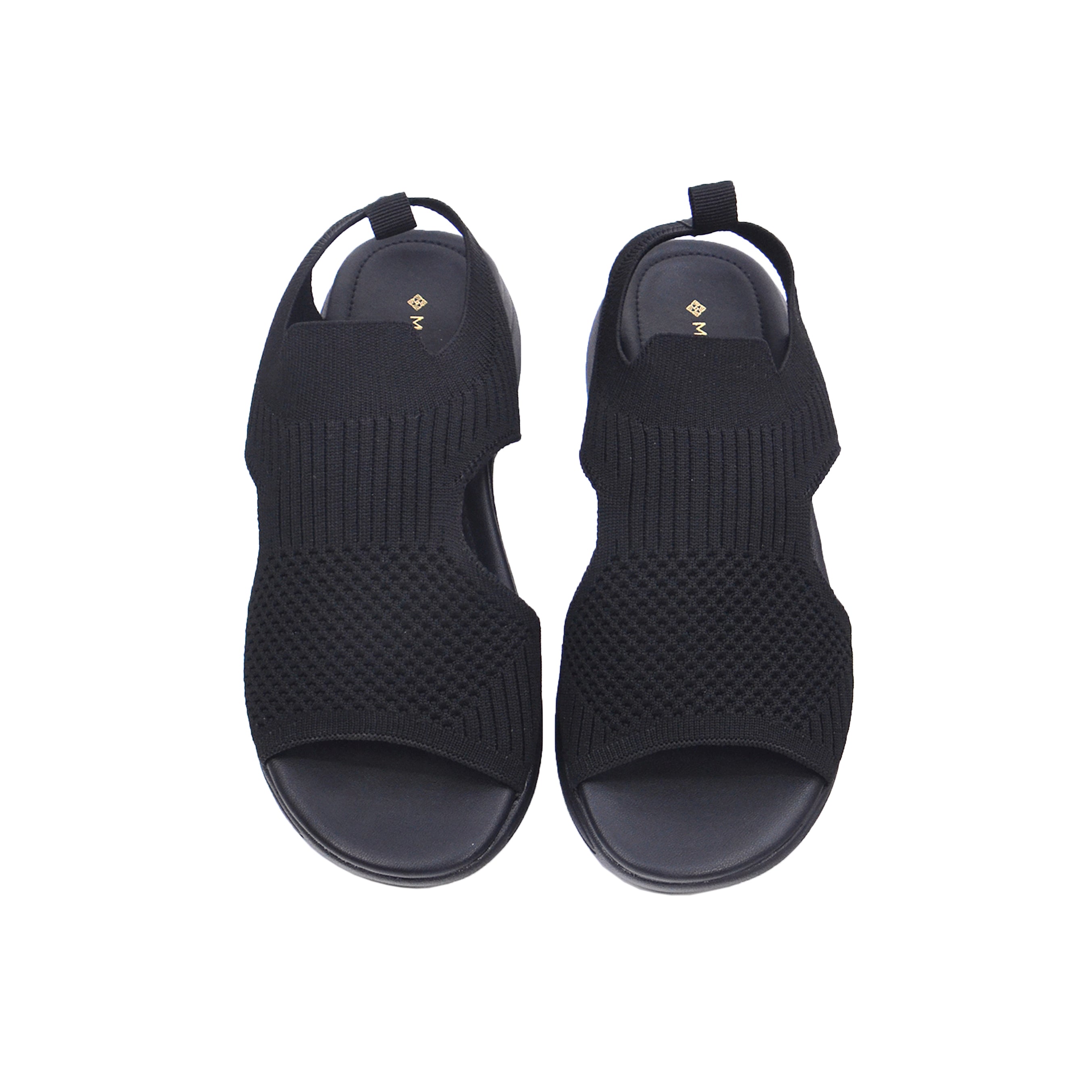 Mynaal Women's sporty slingback sandal-414RJ382-Black