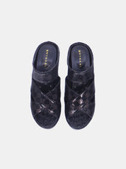 Mynaal Women's block heel sandal- 2407-31 -Black