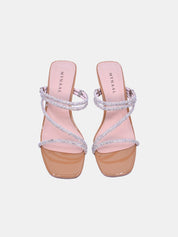 Mynaal Women's pencil heel sandal-18F8845-10-Beige