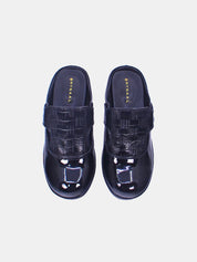 Mynaal Women's mule sandal- 2418-24 -Black