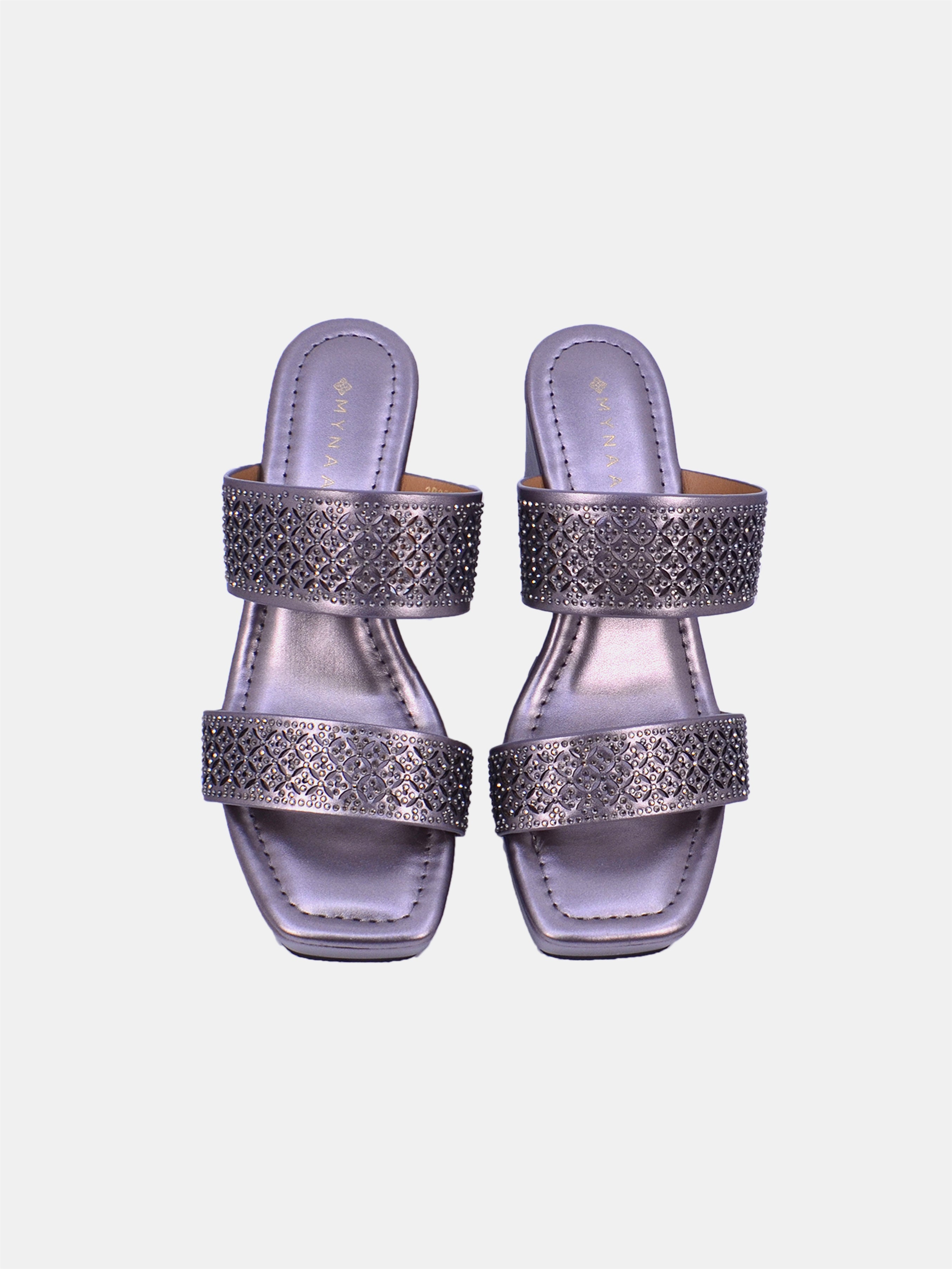 Mynaal Women's wedge heel sandal-2B2531-126-Gray
