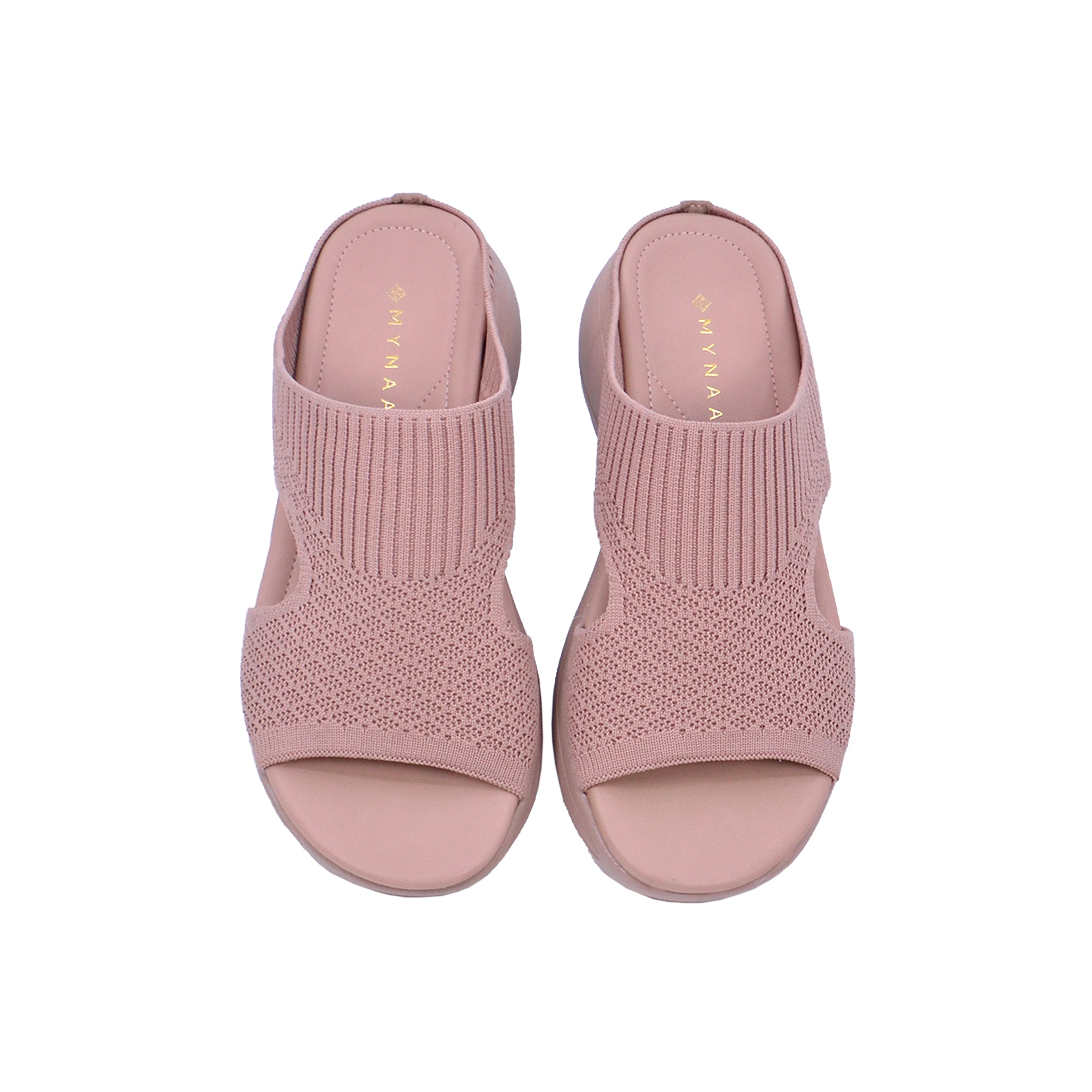 Mynaal Women's slip-on sandal-414RJ383-Pink