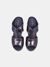 Mynaal Women's wedge heel sandal- 19017-62 -Gray