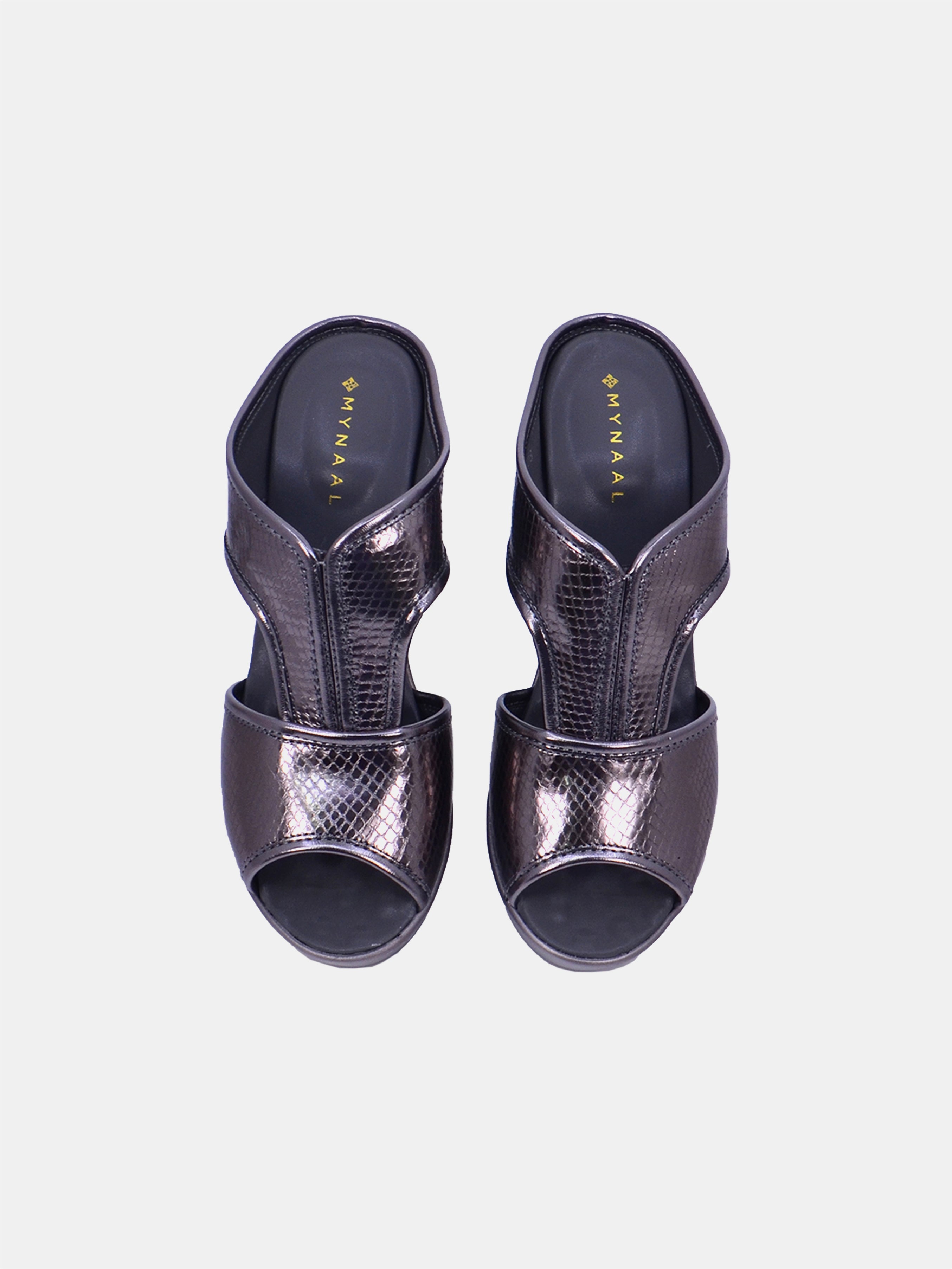 Mynaal Women's wedge heel sandal- 19017-62 -Gray