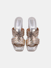 Mynaal Women's wedge heel sandal-2B2531-125-Gold