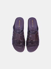 Mynaal Women's wedge heel sandal- 2407-31 -Brown