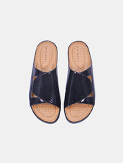 Mynaal Women's flat sandal- 88909-62 -Black