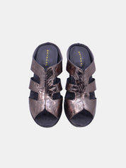 Mynaal Women's wedge heel sandal- 20926-50 -Gray