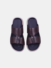 Mynaal Men's flat sandal -  30059-13  - Brown