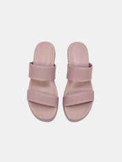 Mynaal Women's slip-on heel sandal-23AWZ767-Beige