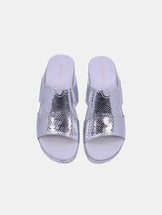 Mynaal Women's slip-on sandal- 2407-32 -Silver