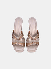Mynaal Women's wedge heel sandal-2B253-127-Gold