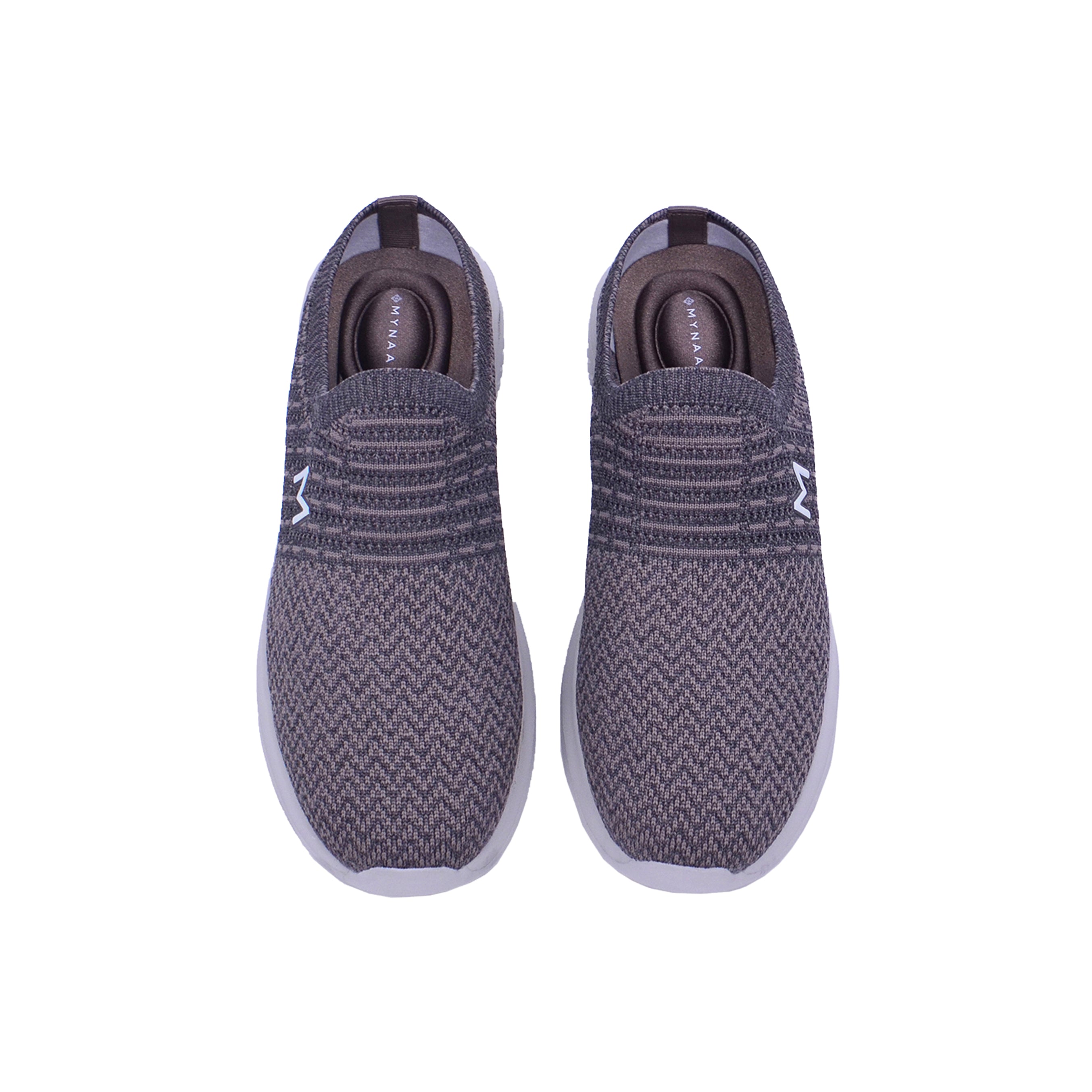 Mynaal Women's flat sandal-8054-Brown