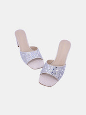 Mynaal Women's block heel sandal-18F8845-10-Beige