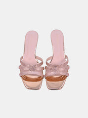 Mynaal Women's spool heel sandal-2G9183-533-Rose-Gold
