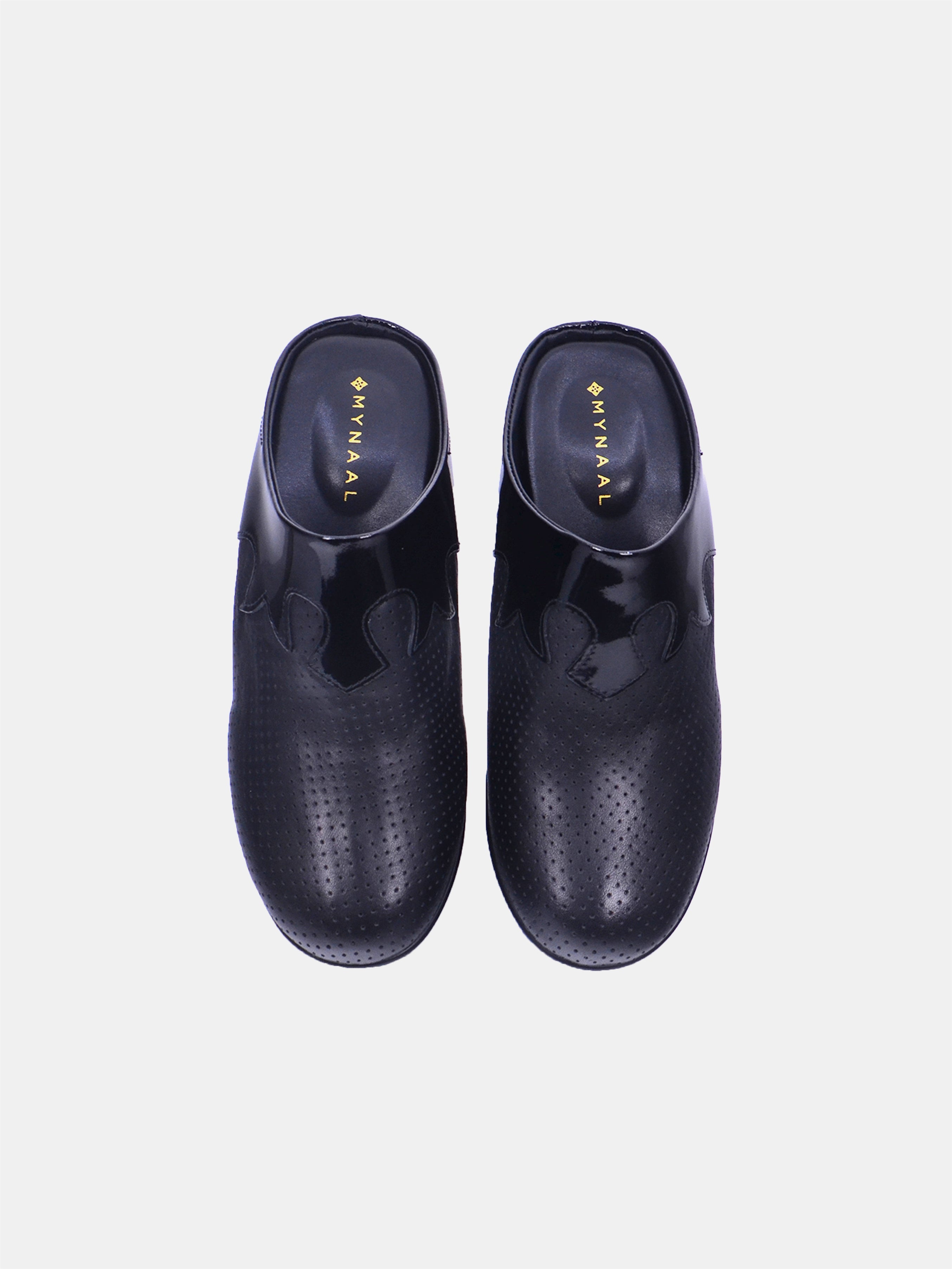 Mynaal Women's wedge heel sandal- 20926-51 -Black