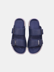 Mynaal Men's flat sandal -  23218-2  - Navy