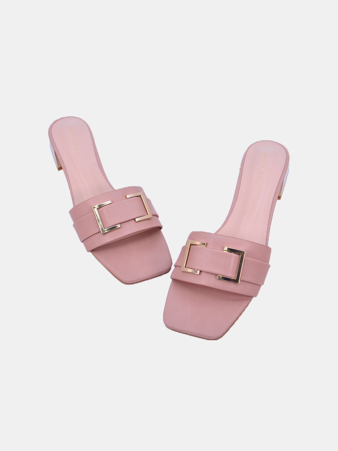 Mynaal Women's block heel sandal-18F4088-8-Pink