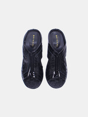 Mynaal Women's wedge heel sandal- 20926-6 -Black