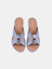 Mynaal Women's platform sandal-23ABT172-Silver