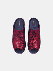 Mynaal Women's platform sandal- 2513-20 -Maroon