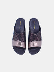 Mynaal Women's platform sandal- 2407-30 -Gray