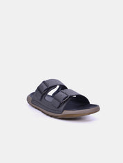 Mynaal Men's flat sandal -  23218-2  - Gray