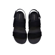 Mynaal Women's flat sandal-23ABT532-Black