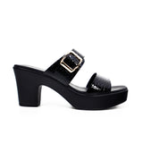 Women's platform heel sandal - 114RJ857