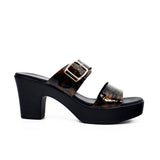 Women's platform heel sandal - 114RJ857