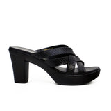 Women's block heel sandal - 414RJ868