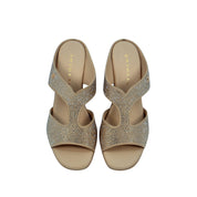 Mynaal Women's block heel sandal-RJL199-11B-Beige