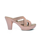Mynaal Women's block heel sandal-314RJ62C-Pink