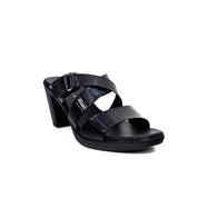 Mynaal Women's block heel sandal-18F9817-51-Black