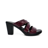 Women's block heel sandal - 414RJ992