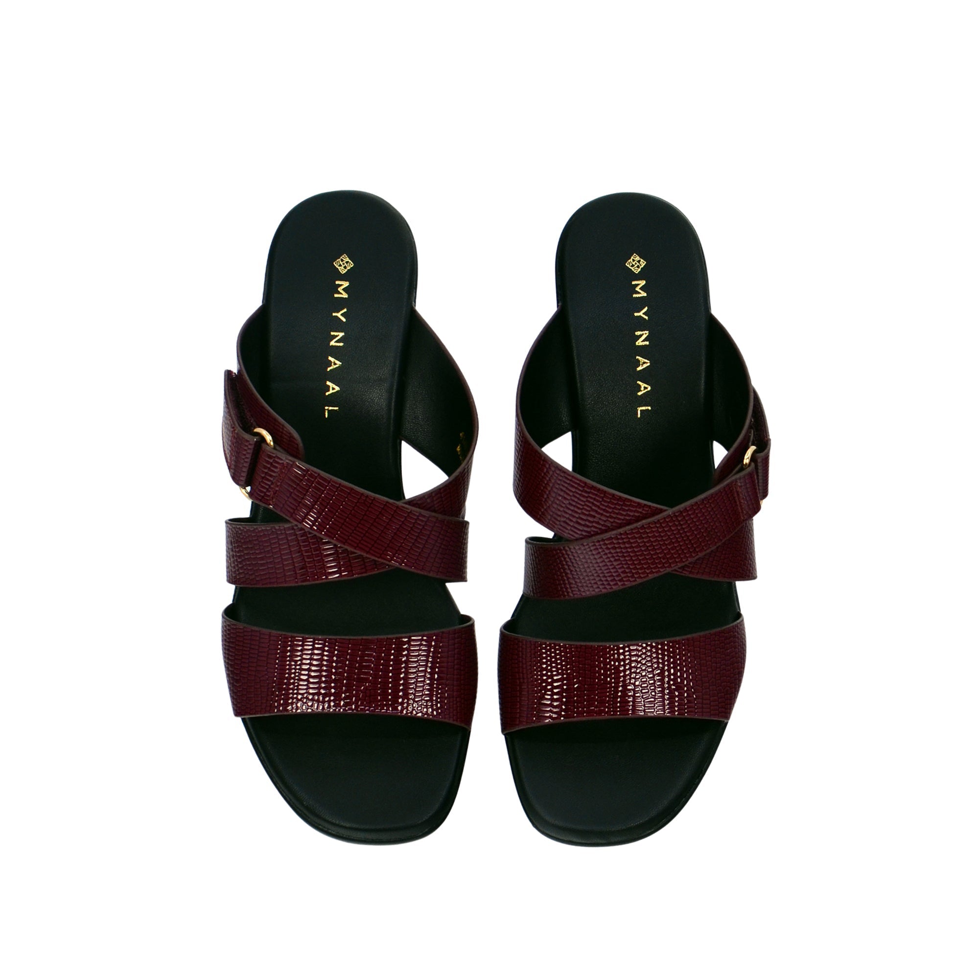 Mynaal Women's block heel sandal-18F9817-51-Pink